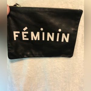 Clare V Feminin Masculin clutch.